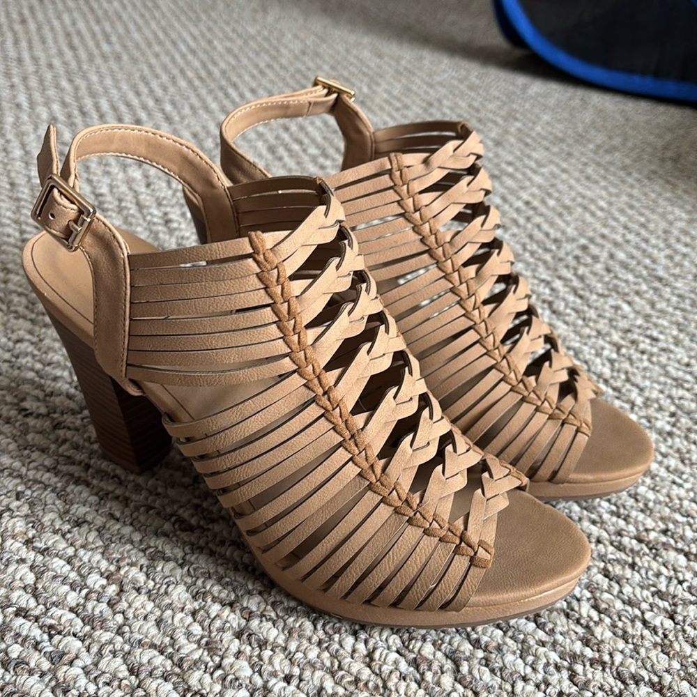 Birdcage strappy Heels